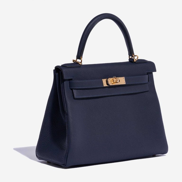 Hermès Kelly 28 Togo Blue Nuit