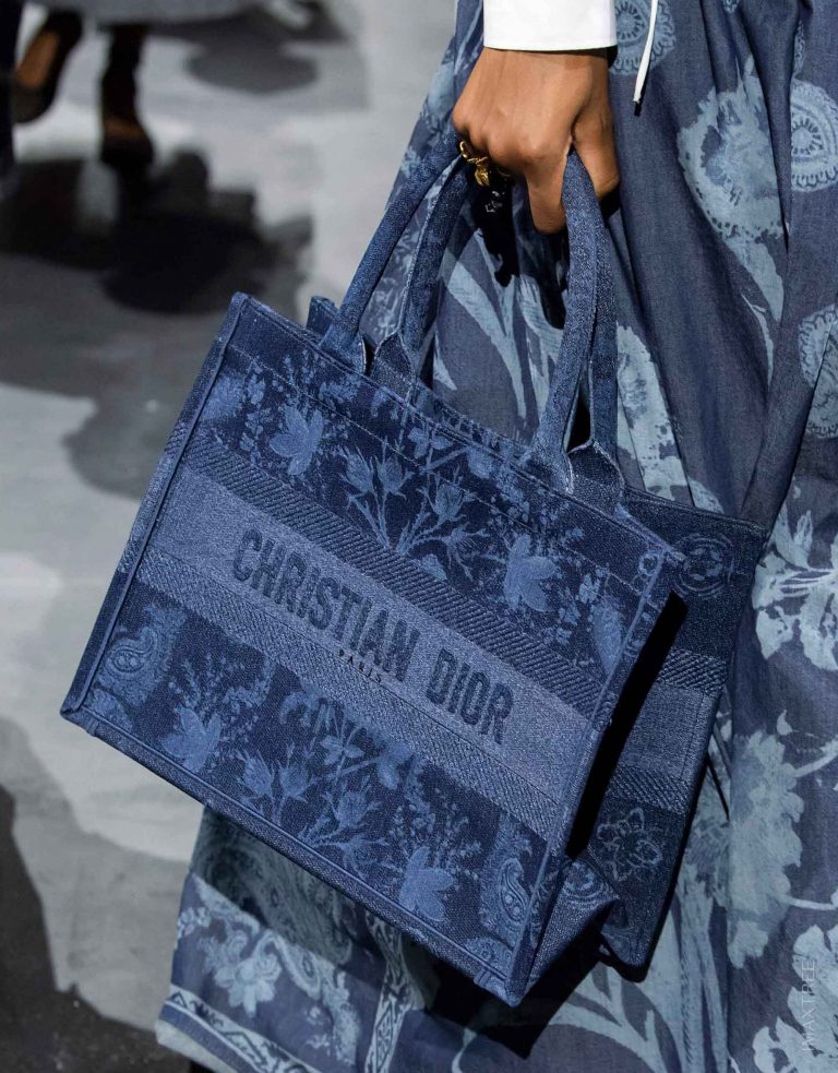 The ultimate It bag: Dior reissues its iconic blue satin Lady Dior