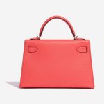 Pre-owned Hermès bag Kelly Mini Epsom Rose Texas Rose Back | Sell your designer bag on Saclab.com
