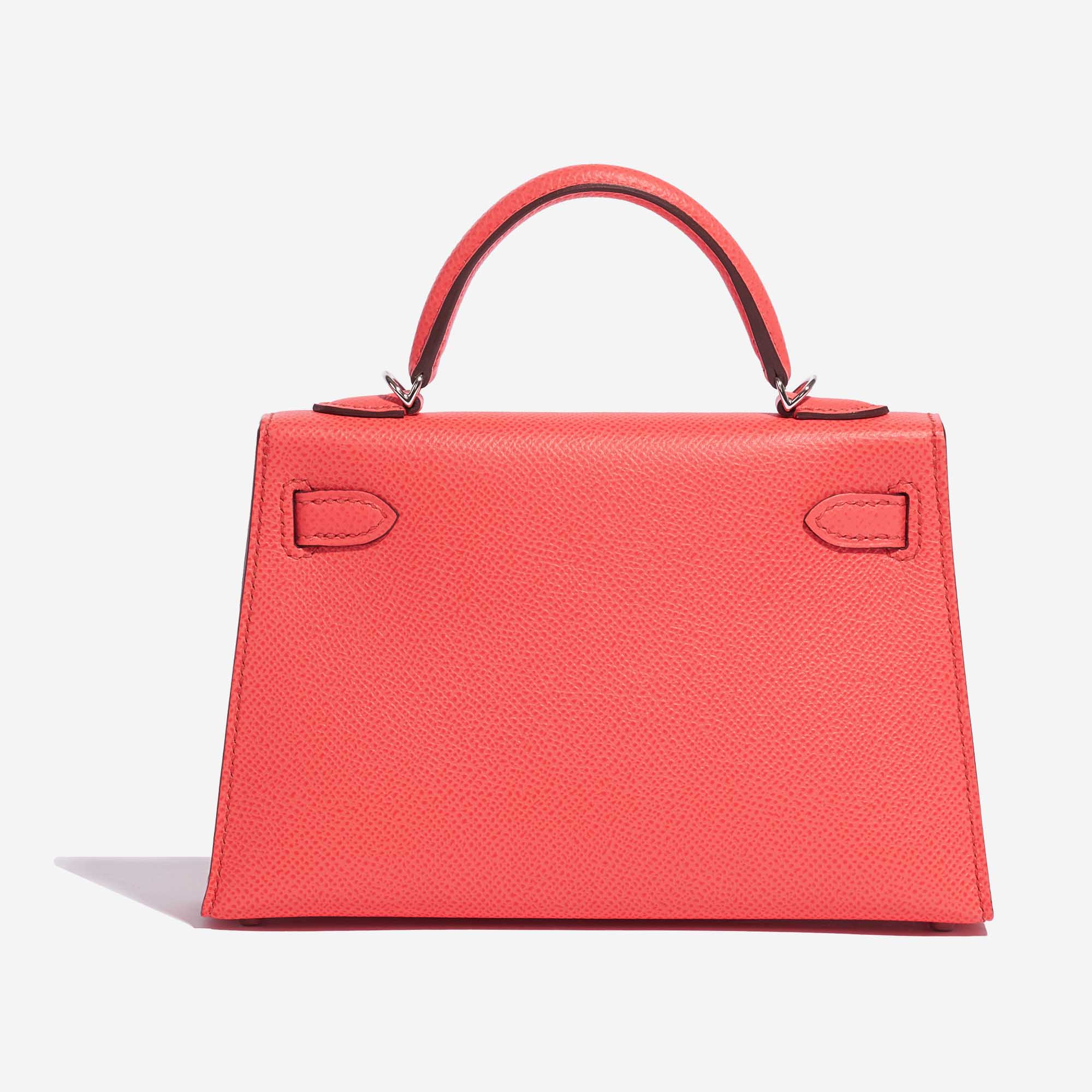 Pre-owned Hermès Tasche Kelly Mini Epsom Rose Texas Rose Back | Verkaufen Sie Ihre Designer-Tasche auf Saclab.com