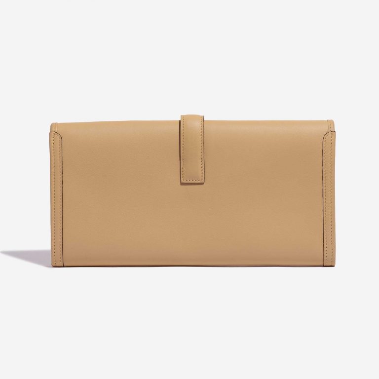 Pre-owned Hermès Tasche Jige Clutch Swift  Tabac Brown Back | Verkaufen Sie Ihre Designer-Tasche auf Saclab.com