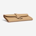 Pre-owned Hermès bag Jige Clutch Swift Tabac Brown Bottom | Sell your designer bag on Saclab.com