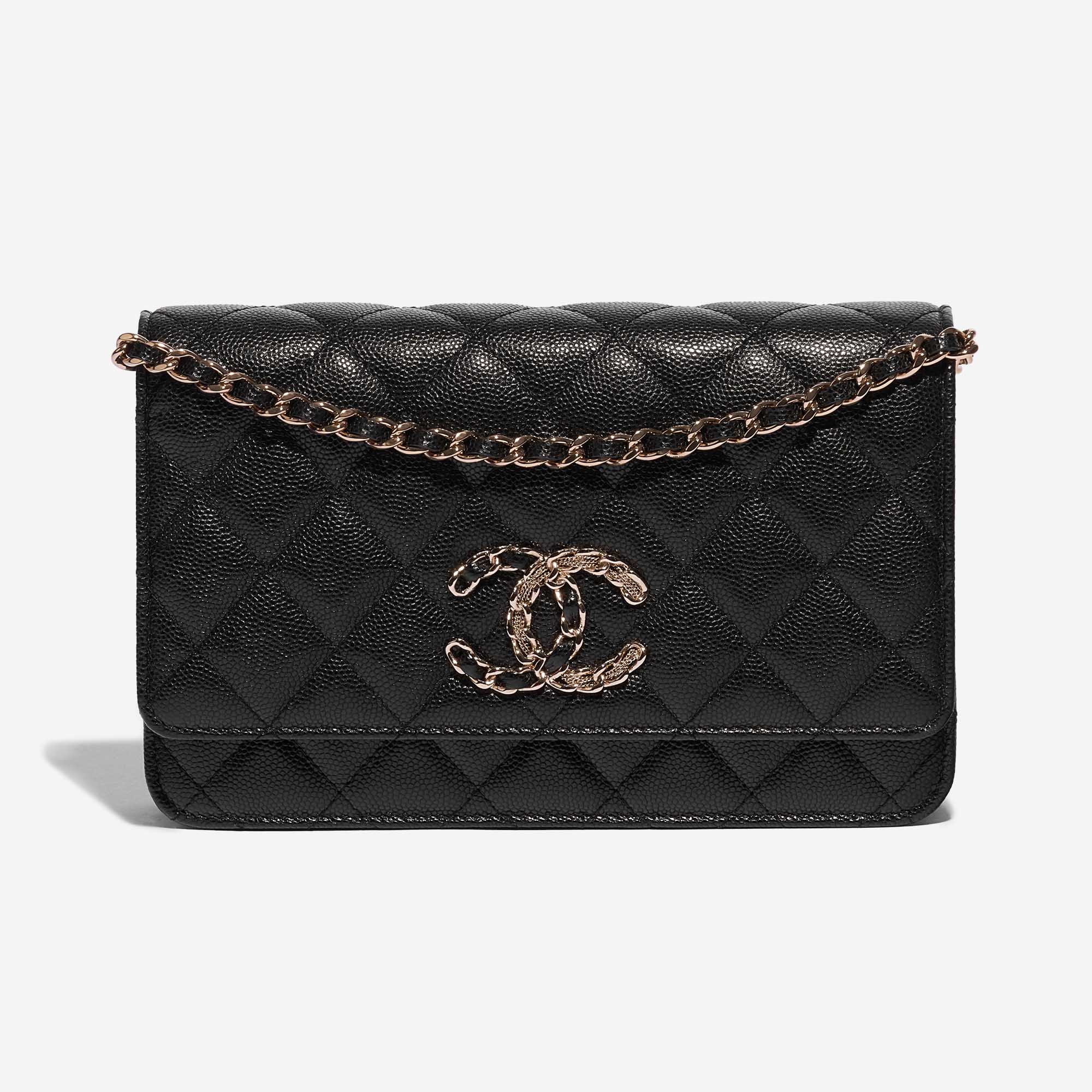 leather chanel purse