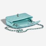 Pre-owned Chanel bag Timeless Mini Rectangular Lamb Tiffany Blue Blue, Turquoise Inside | Sell your designer bag on Saclab.com