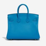 Pre-owned Hermès bag Birkin 25 Swift Blue Frida Blue Back | Sell your designer bag on Saclab.com