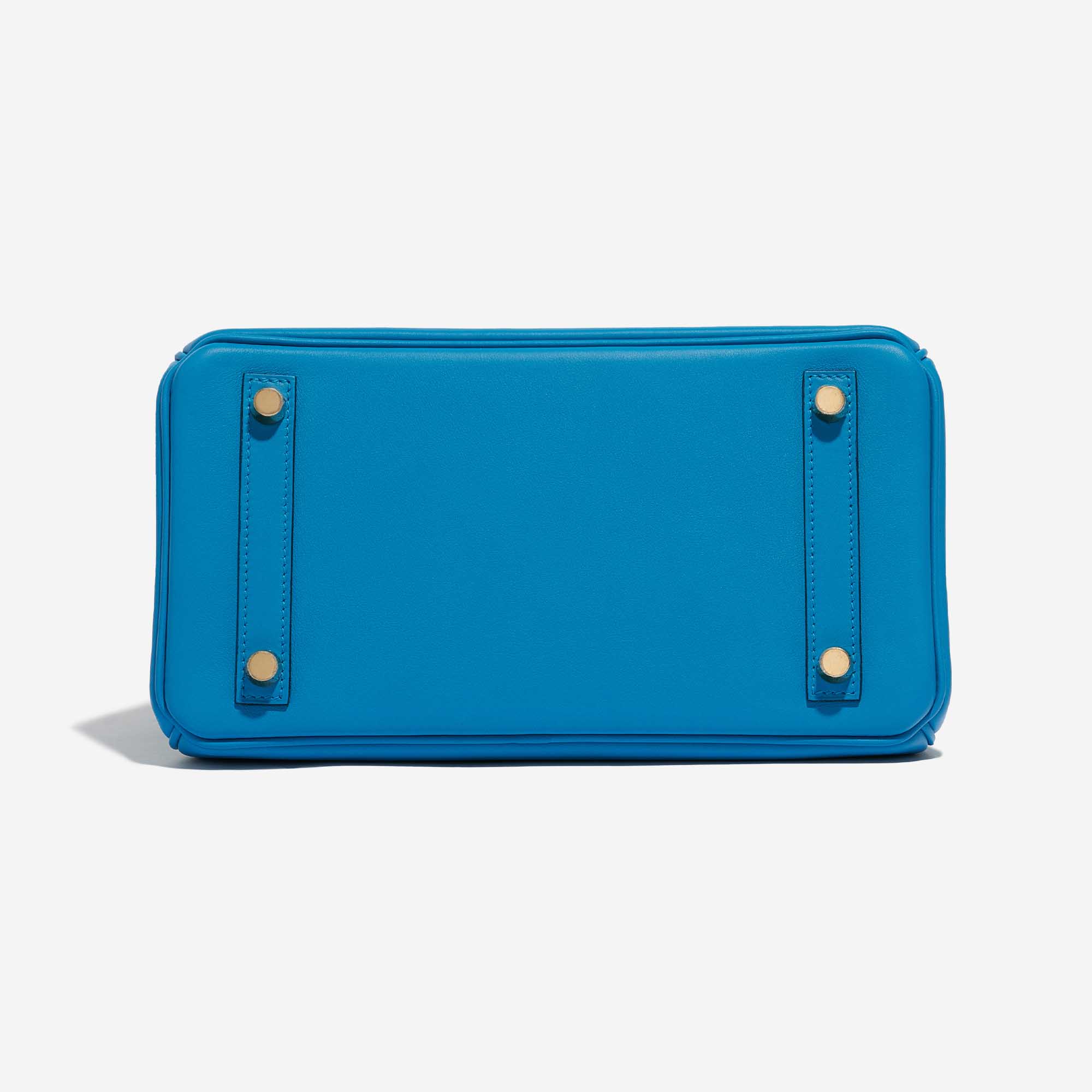 Gebrauchte Hermès Tasche Birkin 25 Swift Blau Frida Blue Bottom | Verkaufen Sie Ihre Designer-Tasche auf Saclab.com