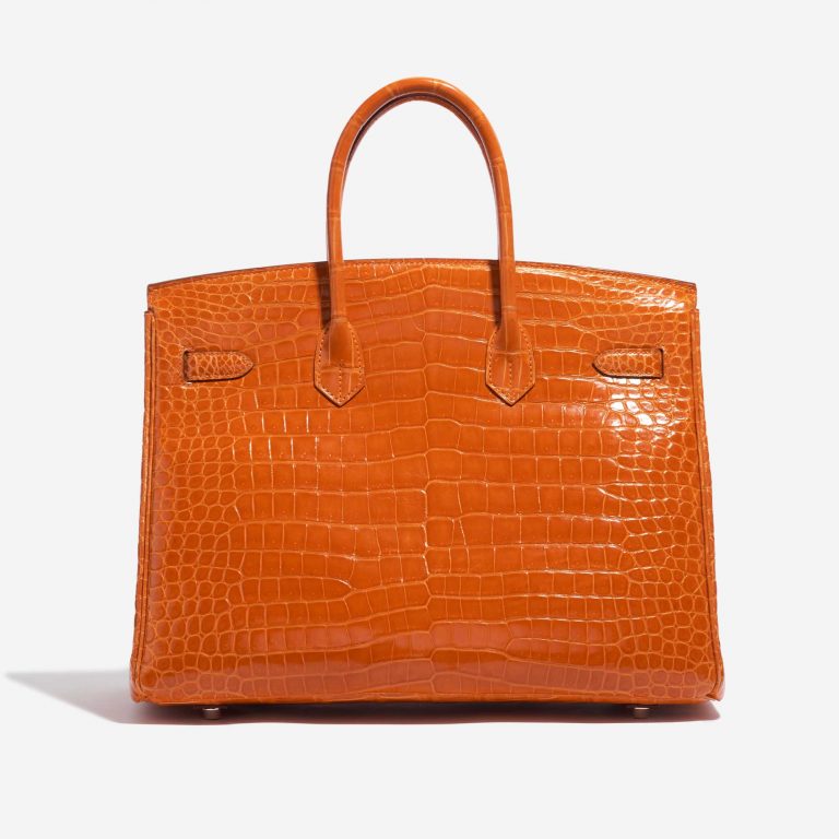 Sac Hermès Birkin 35 Porosus Crocodile Pain d'épice Orange Retour Vendez votre sac de créateur sur Saclab.com