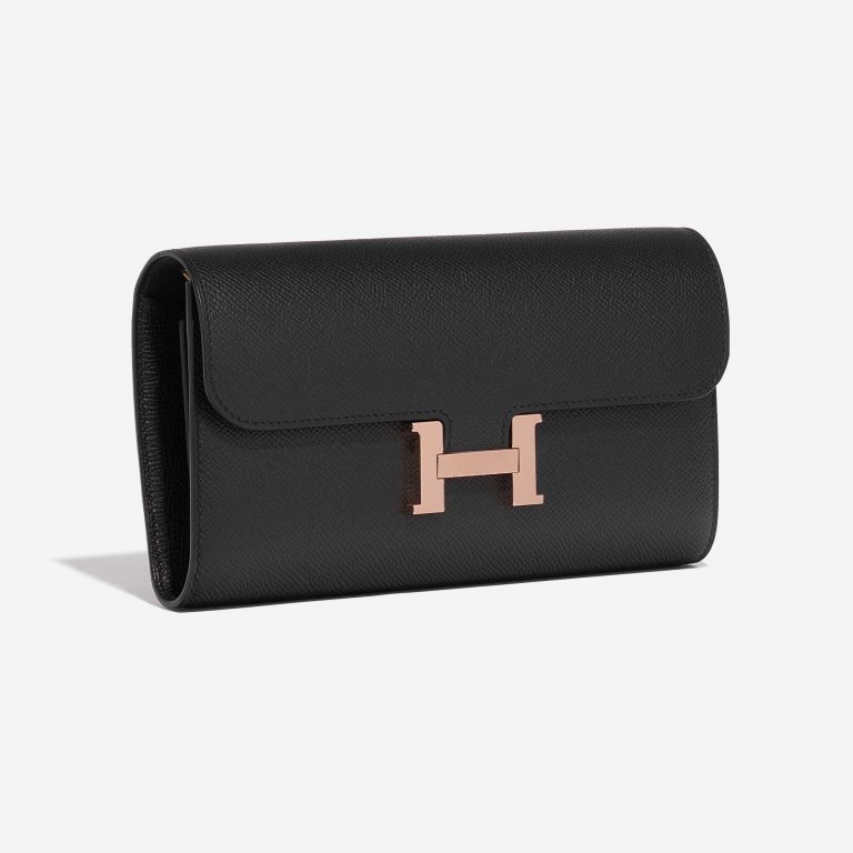 Pre-owned Hermès bag Constance To Go Epsom Black Black Side Front | Sell your designer bag on Saclab.com