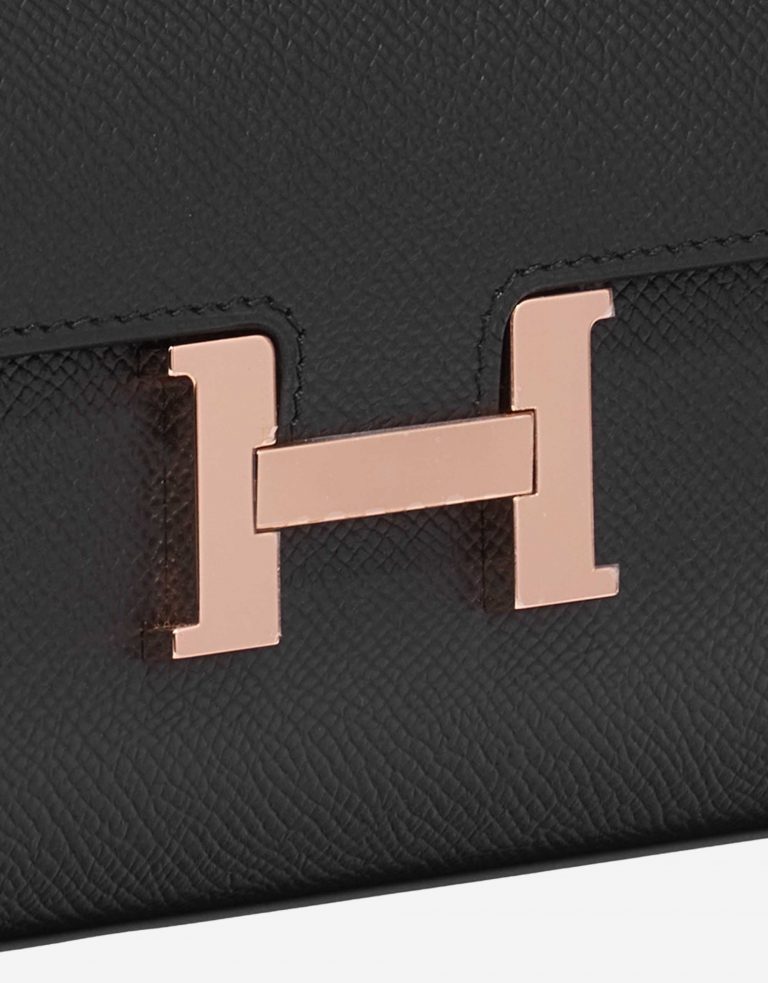 Pre-owned Hermès bag Constance To Go Epsom Black Black Closing System | Sell your designer bag on Saclab.com