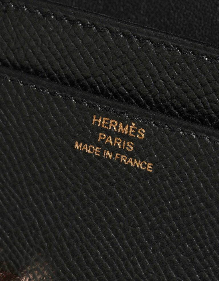 Pre-owned Hermès bag Constance To Go Epsom Black Black Logo | Sell your designer bag on Saclab.com