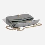 Chanel Timeless Medium Python Grey, 18k Gold and 2.5ct Diamonds Grey Inside | Sell your designer bag on Saclab.com
