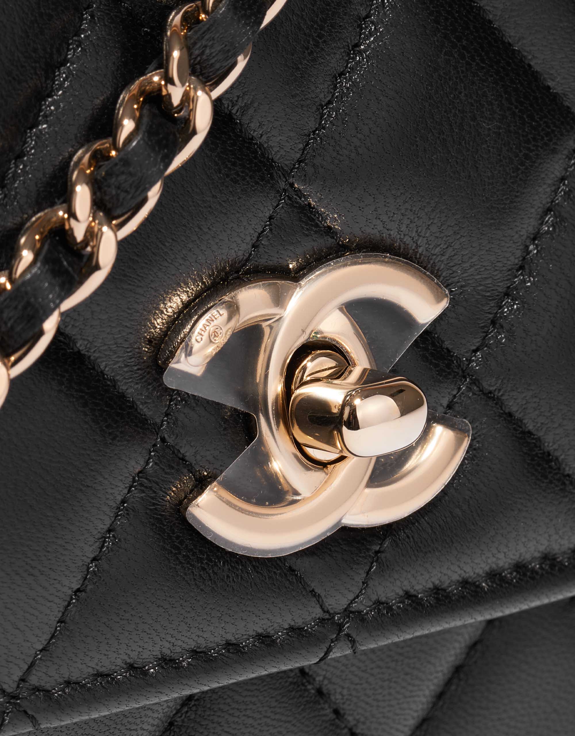 Chanel Clutch with Chain Lamb Black | SACLÀB