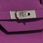 Pre-owned Hermès bag Birkin 40 HSS Togo Anemone / Bamboo Green, Violet Closing System | Sell your designer bag on Saclab.com