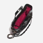 Pre-owned Chanel bag Gabrielle Medium Calf Black Black Inside | Sell your designer bag on Saclab.com