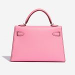Pre-owned Hermès bag Kelly Mini Epsom 5P Bubblegum Pink, Rose Back | Sell your designer bag on Saclab.com