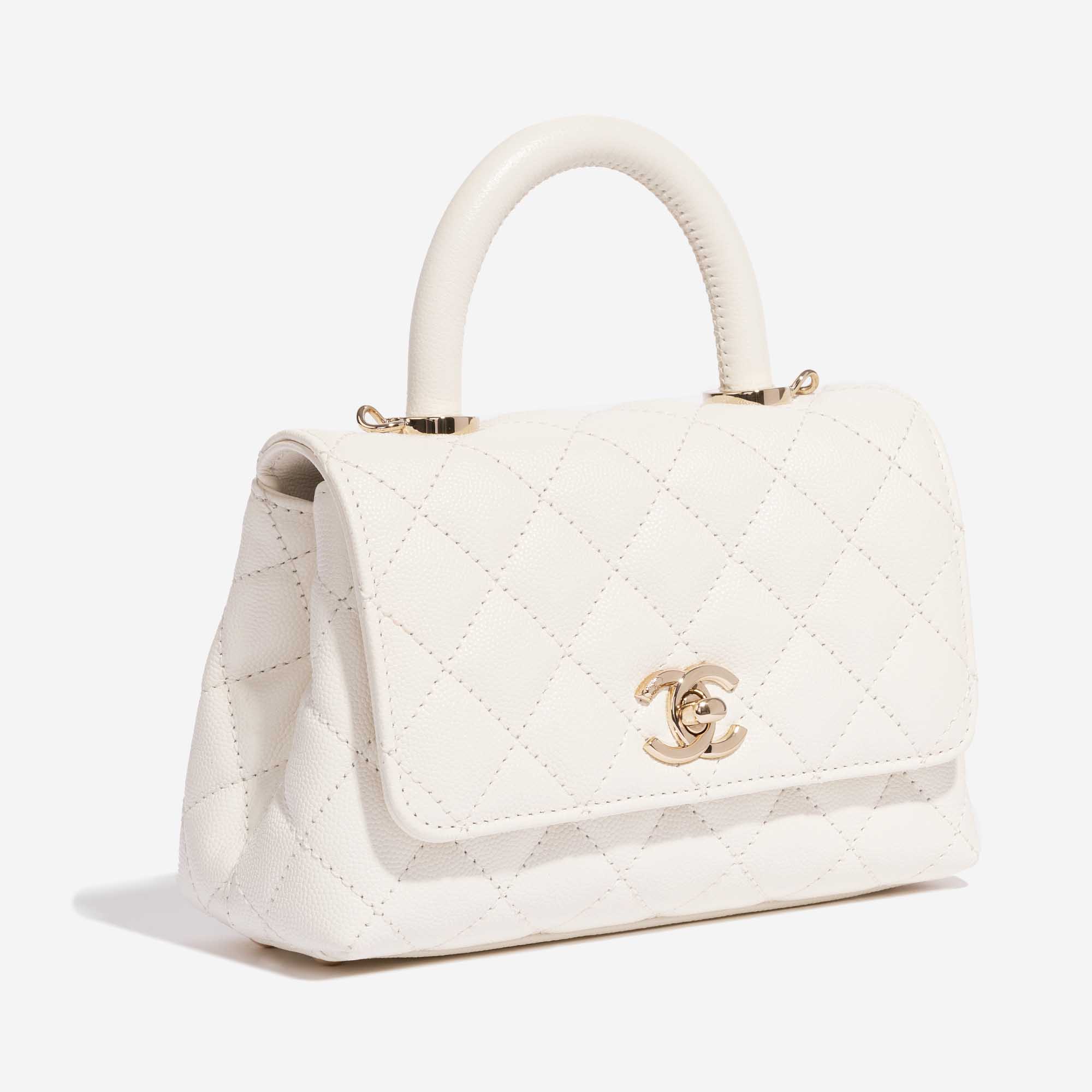 CHANEL Caviar Quilted Incognito Extra Mini Coco Handle Flap Pink, FASHIONPHILE