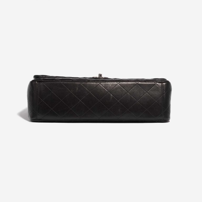 Pre-owned Chanel Tasche Timeless Maxi Lammleder Schwarz Schwarzer Boden | Verkaufen Sie Ihre Designer-Tasche auf Saclab.com