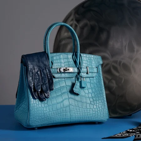 Super luxury Hermès Bags_Secondhand Birkin Bag St Alligator Cyr_SACLÀB