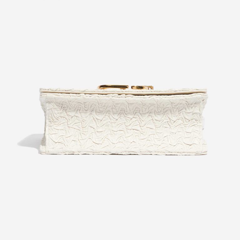 Pre-owned Dior bag 30 Montaigne Calf Ecru White Bottom | Sell your designer bag on Saclab.com