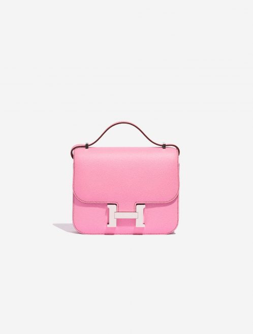 Sac Hermès d'occasion Constance 18 Epsom 5P Bubblegum Pink Front | Vendez votre sac de créateur sur Saclab.com