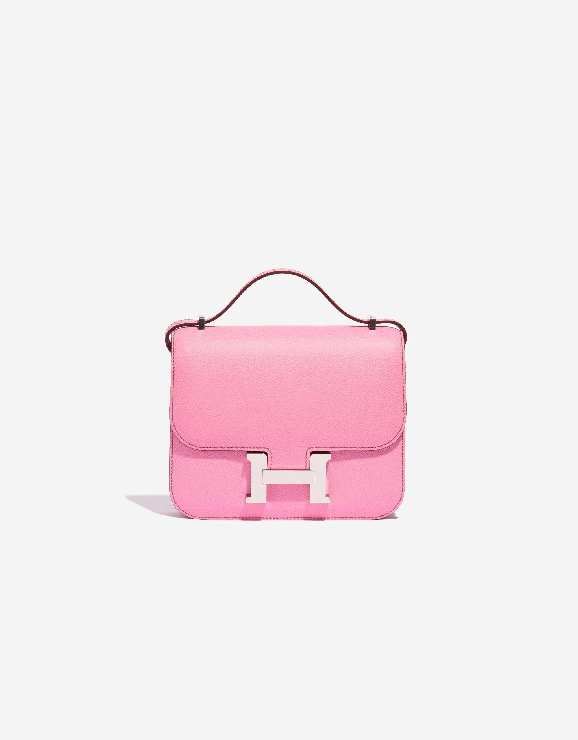 Hermes Mini Constance 5P Bubblegum Pink Epsom SHW Stamp Y