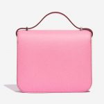 Pre-owned Hermès bag Constance 18 Epsom 5P Bubblegum Pink Back | Sell your designer bag on Saclab.com