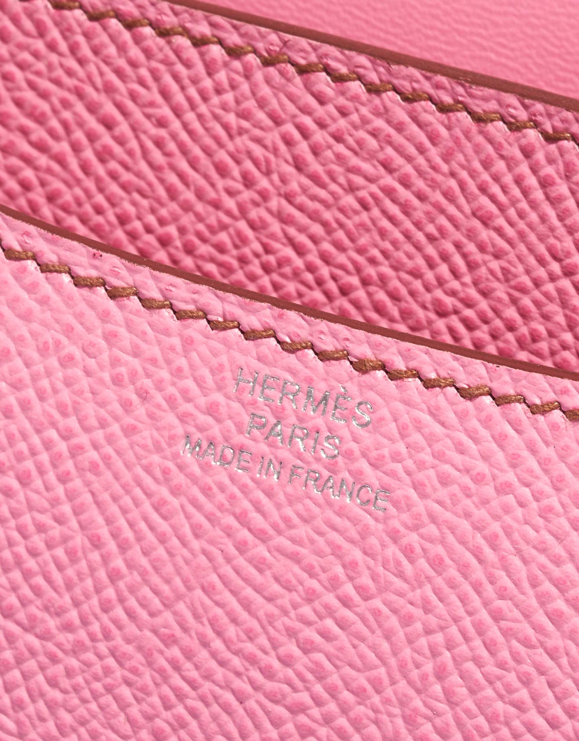 HERMES Epsom Constance 18 5P Pink 770066