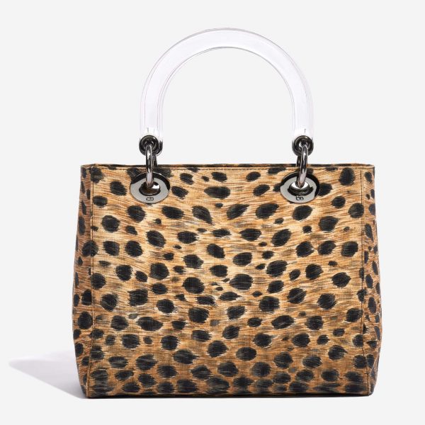 Dior Lady Medium Fabric / PVC Leopard | SACLÀB