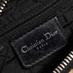 Pre-owned Dior bag Lady Medium Fabric / PVC Leopard Black, Brown, Multicolour Logo | Sell your designer bag on Saclab.com