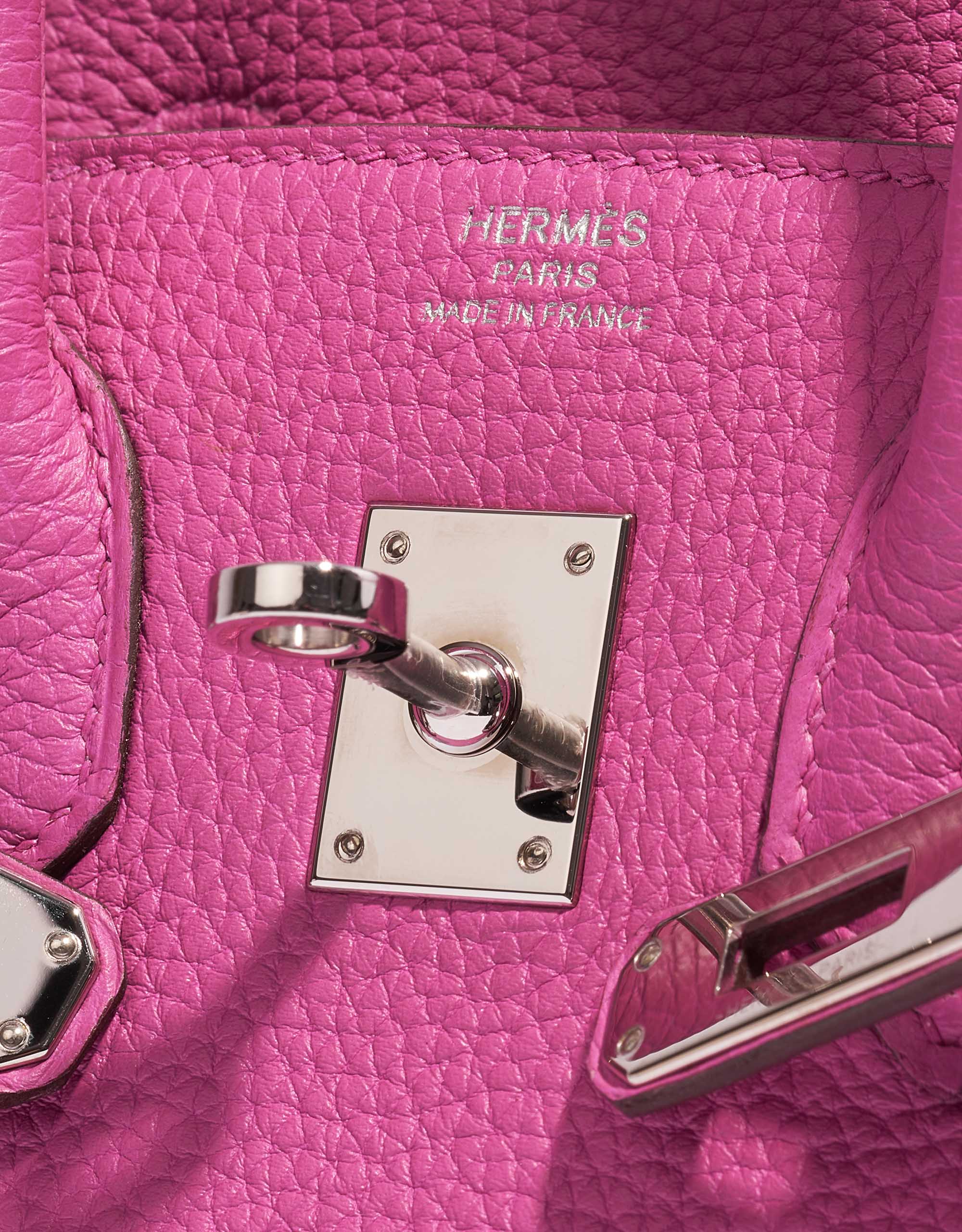 Hermes Birkin 25 Bag Magnolia Togo Palladium Hardware • MIGHTYCHIC • 