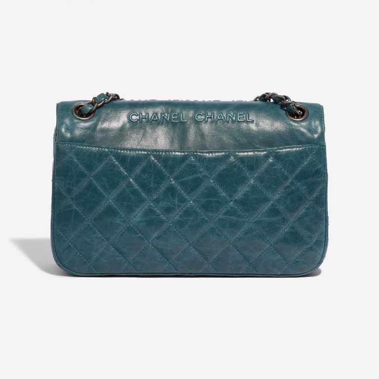 Pre-owned Chanel bag Timeless Small Calf Blue Blue Back | Sell your designer bag on Saclab.com