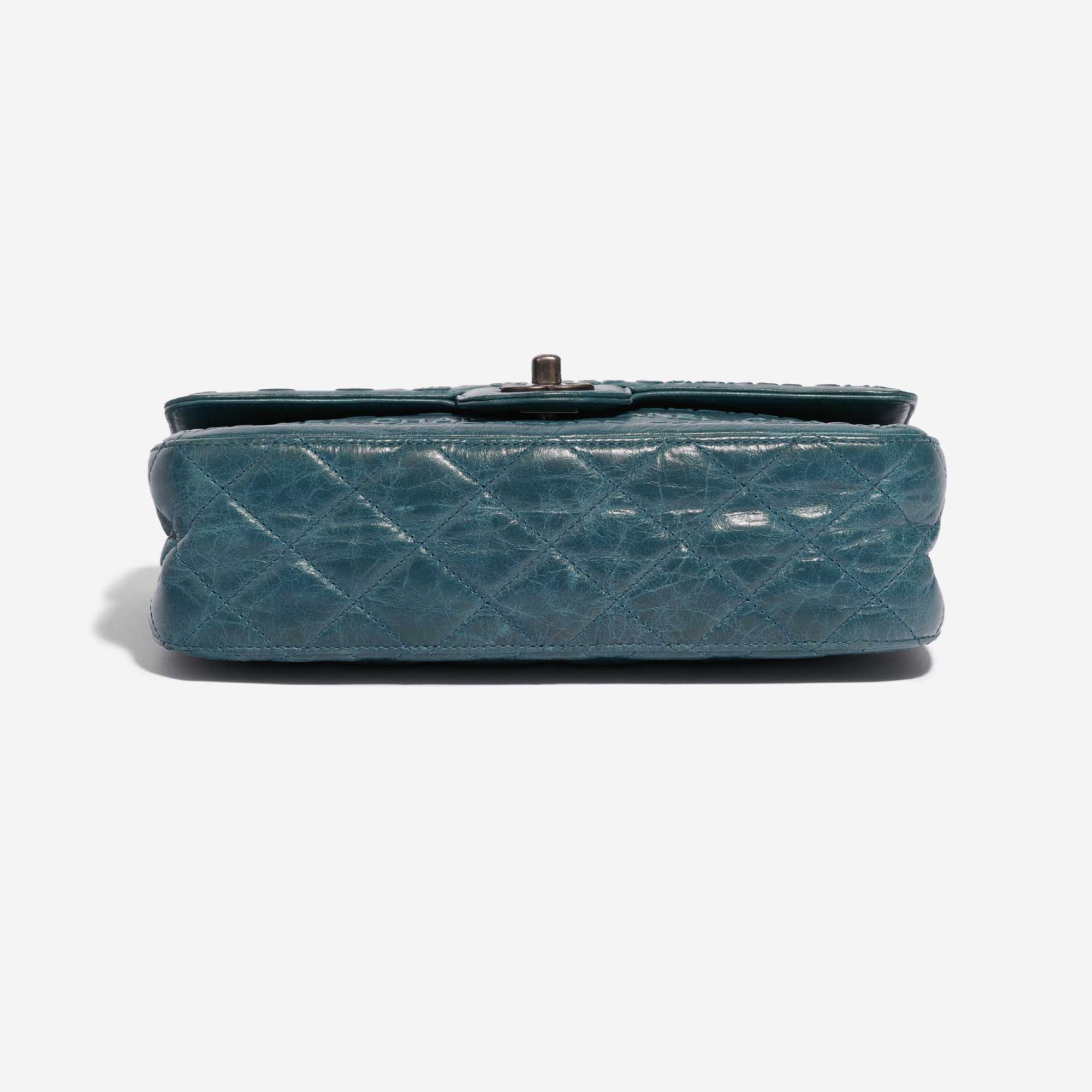 Pre-owned Chanel bag Timeless Small Calf Blue Blue Bottom | Sell your designer bag on Saclab.com