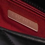 Pre-owned Chanel bag 19 Flap Bag Lamb Black Black Logo | Sell your designer bag on Saclab.com