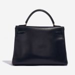 Pre-owned Hermès bag Kelly 32 Box Bleu Marine Blue Back | Sell your designer bag on Saclab.com