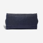 Pre-owned Chanel bag Deauville Medium Fabric Blue Blue Bottom | Sell your designer bag on Saclab.com
