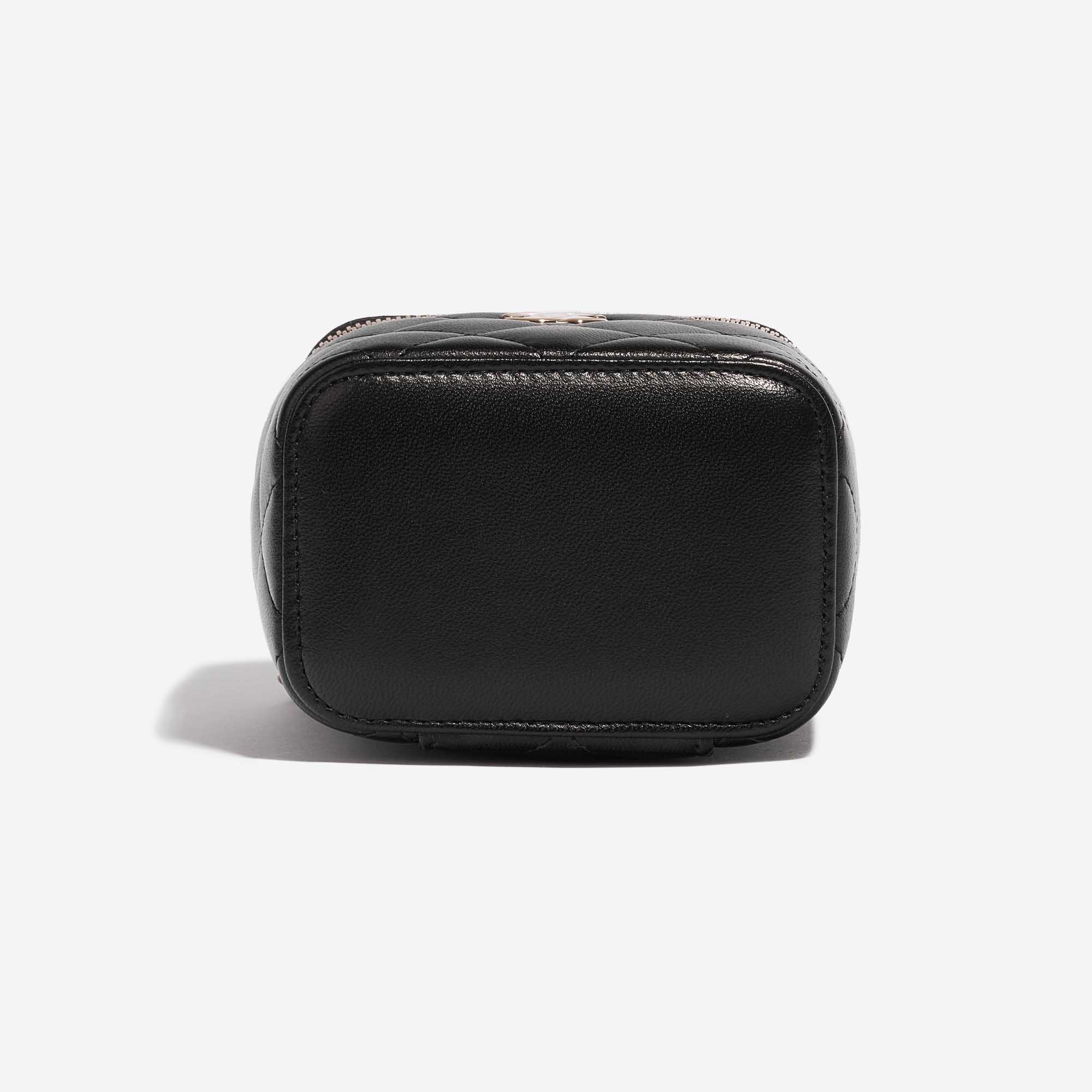 Pre-owned Chanel Tasche Vanity Case Small Lammleder Black Black Bottom | Verkaufen Sie Ihre Designer-Tasche auf Saclab.com