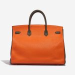 Pre-owned Hermès bag Birkin 40 HSS Togo Orange H / Olive / Vermillon Multicolour, Orange, Red Back | Sell your designer bag on Saclab.com