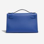 Pre-owned Hermès bag Kelly Pochette Swift Blue de France Blue Back | Sell your designer bag on Saclab.com