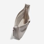 Pre-owned Hermès bag Evelyne 29 Clemence Beton Grey Inside | Sell your designer bag on Saclab.com