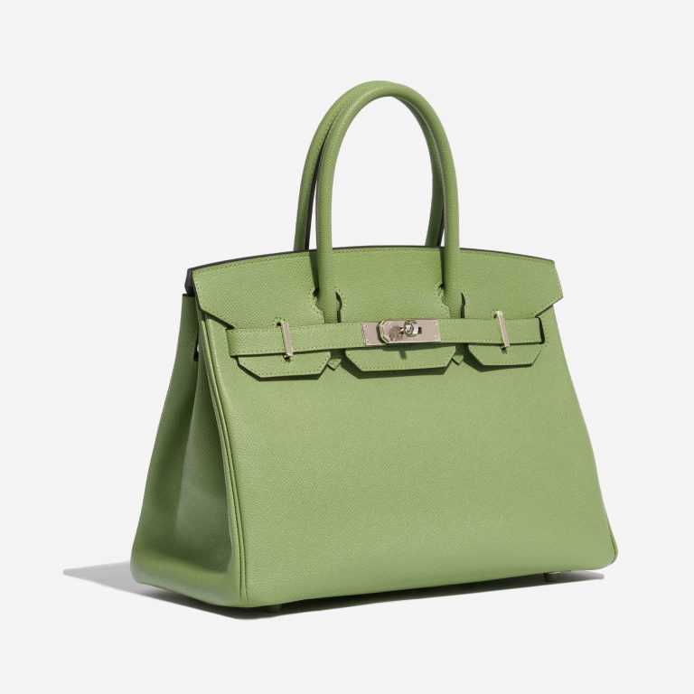 Pre-owned Hermès bag Birkin 30 Epsom Vert Criquet Green | Sell your designer bag on Saclab.com