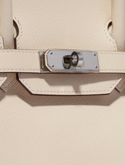 Pre-owned Hermès bag Hermes Birkin 30 Epsom Nata Beige, White Closing System | Sell your designer bag on Saclab.com