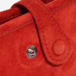 Pre-owned Hermès bag Evelyne 16 Doblis Suede Orange H Orange Closing System | Sell your designer bag on Saclab.com
