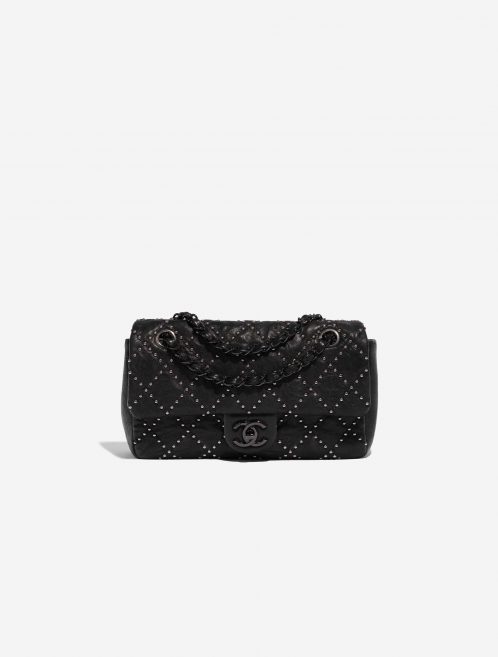 Pre-owned Chanel bag Timeless Medium Chèvre SO Black Black Front | Sell your designer bag on Saclab.com