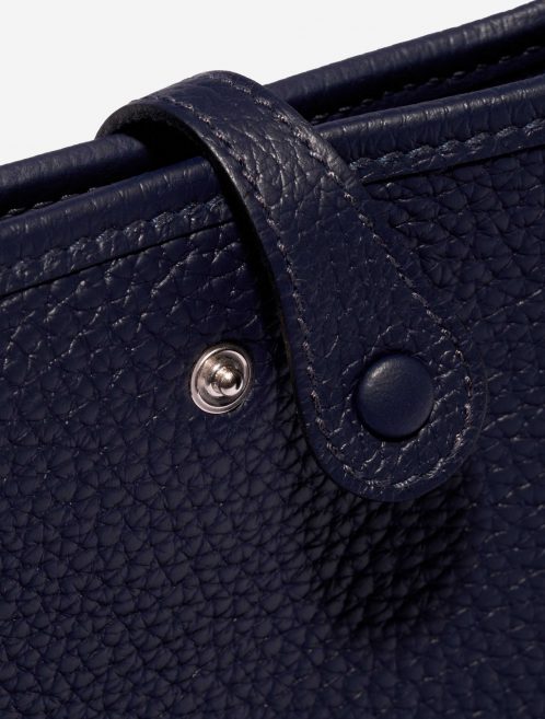 Gebrauchte Hermès Tasche Evelyne 16 Clemence Blue Nuit / Blue Indigo Blue Schließsystem | Verkaufen Sie Ihre Designer-Tasche auf Saclab.com