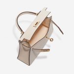 Pre-owned Hermès bag Kelly Mini Epsom Nata Grey Inside | Sell your designer bag on Saclab.com