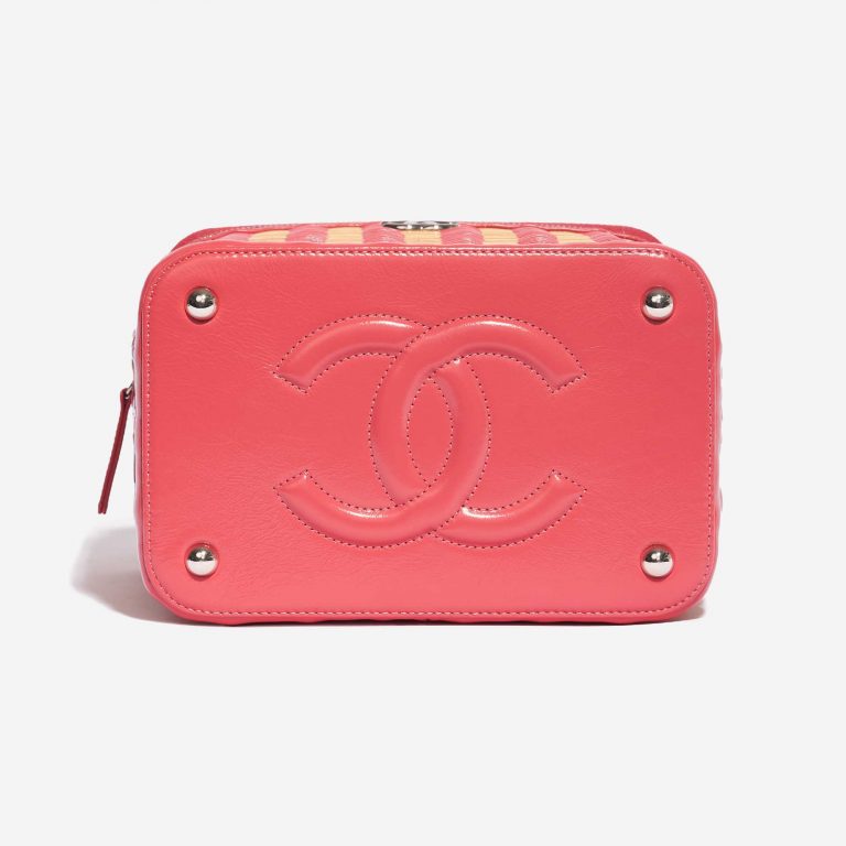 Sac Chanel d'occasion Vanity Medium Calf / Wicker Pink Beige, Pink Bottom | Vendez votre sac de créateur sur Saclab.com