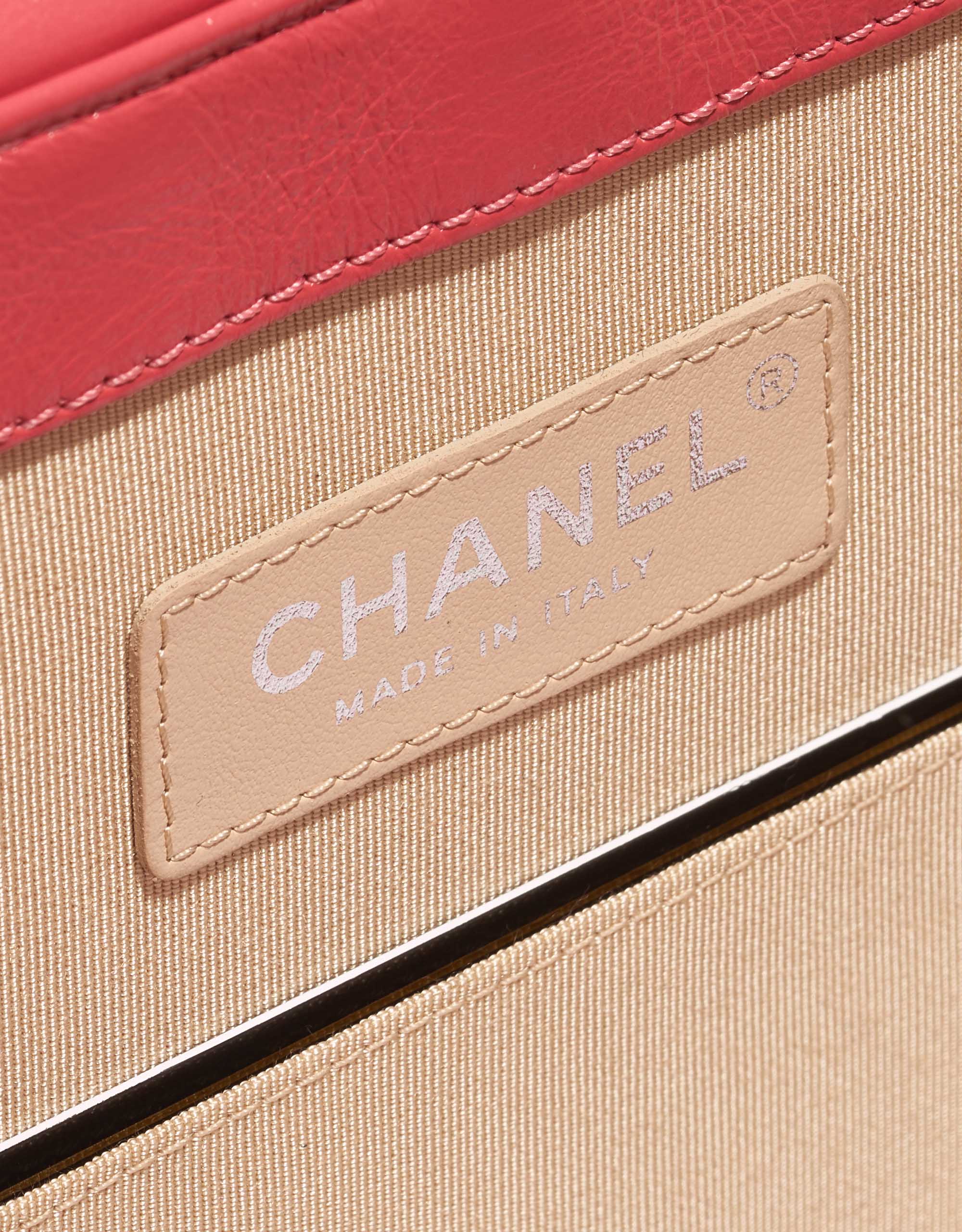 Sac Chanel d'occasion Vanity Medium Veau / Osier Rose Beige, Logo Rose | Vendez votre sac de créateur sur Saclab.com