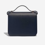 Pre-owned Hermès bag Constance 18 Epsom Blue Indigo Blue Back | Sell your designer bag on Saclab.com