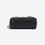 Pre-owned Dior bag Lady Small Lamb Black Black Bottom | Sell your designer bag on Saclab.com