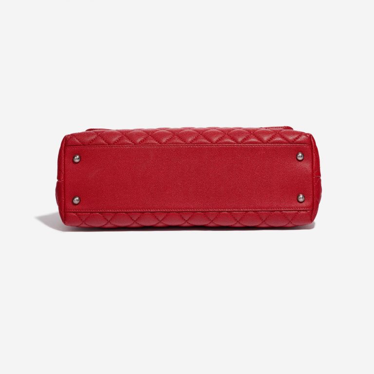 Pre-owned Chanel Tasche Timeless Handle Large Caviar-Leder Red Red Bottom | Verkaufen Sie Ihre Designer-Tasche auf Saclab.com